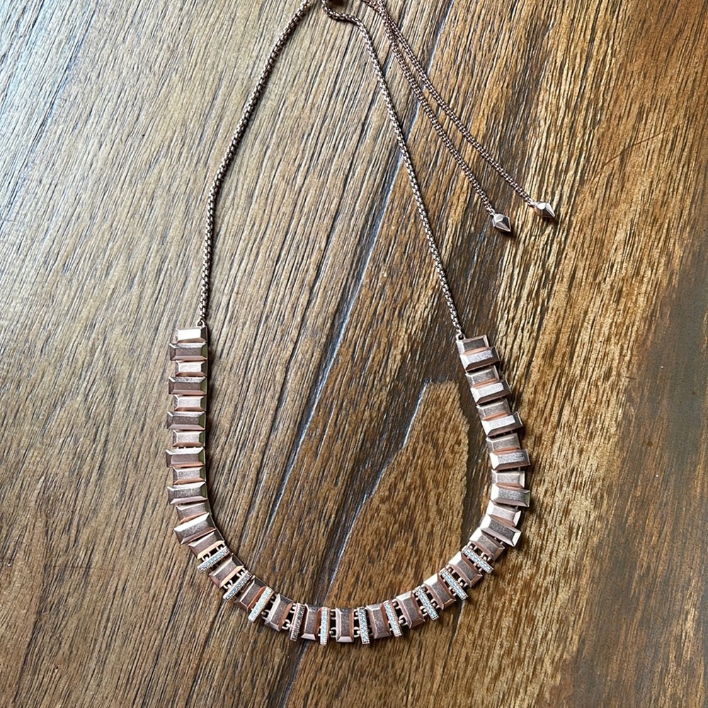 Kendra Scott Rose Gold Collar Necklace
